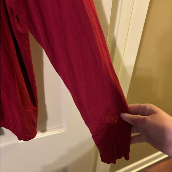 Maurices Red Cardigan Sweater - Picture 3 of 4